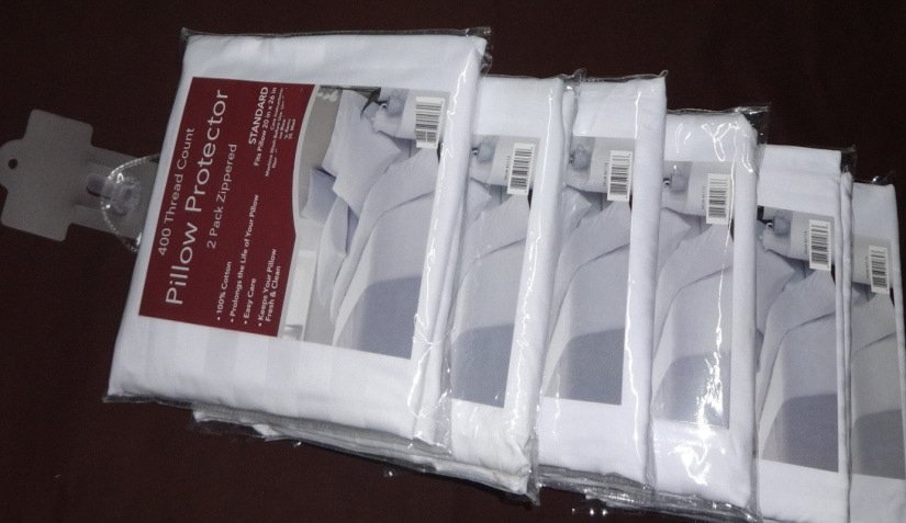 Ahmad Fiaz Textiles packed protectors